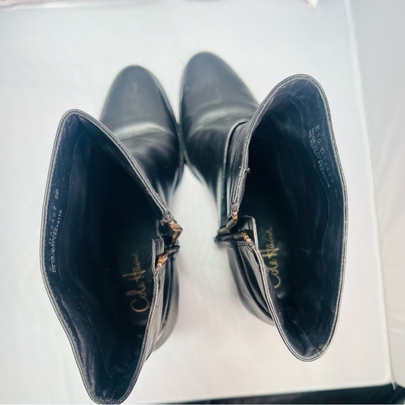 Cole Haan Leather Ankle Boots with Nike Air made in Italy - Picture 6 of 9